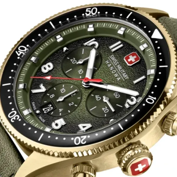 Наручные часы для мужчин Swiss Military Hanowa SMWGC0003850 Кварцевый / 43 мм photo 4 Наручные часы для мужчин Swiss Military Hanowa SMWGC0003850 Кварцевый / 43 мм photo 4