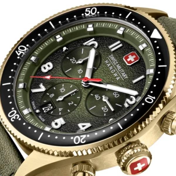Наручные часы для мужчин Swiss Military Hanowa SMWGC0003850 Кварцевый / 43 мм photo 4 Наручные часы для мужчин Swiss Military Hanowa SMWGC0003850 Кварцевый / 43 мм photo 4