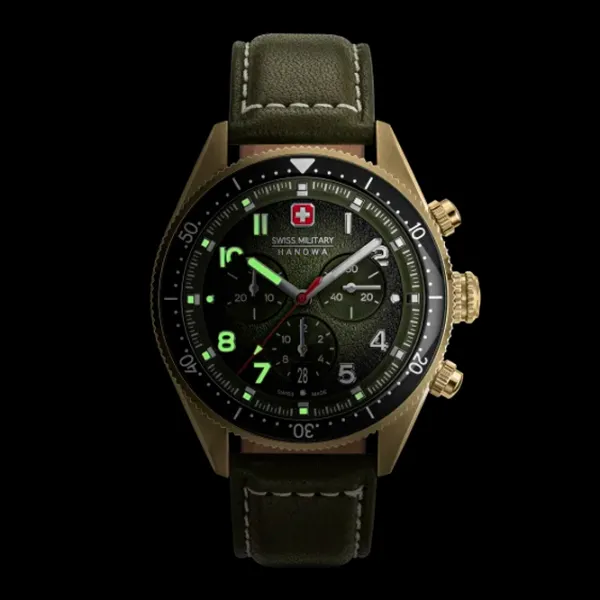 Наручные часы для мужчин Swiss Military Hanowa SMWGC0003850 Кварцевый / 43 мм photo 6 Наручные часы для мужчин Swiss Military Hanowa SMWGC0003850 Кварцевый / 43 мм photo 6
