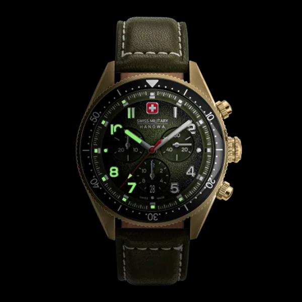 Наручные часы для мужчин Swiss Military Hanowa SMWGC0003850 Кварцевый / 43 мм photo 6 Наручные часы для мужчин Swiss Military Hanowa SMWGC0003850 Кварцевый / 43 мм photo 6