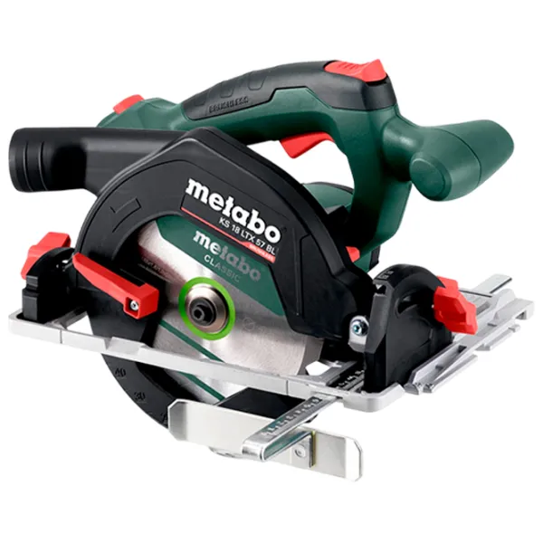 Дисковая пила Metabo KS18 LTX 57 BL 165 мм / Тёмно-зелёный photo 1