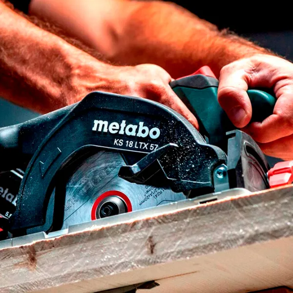 Дисковая пила Metabo KS18 LTX 57 BL 165 мм / Тёмно-зелёный photo 5