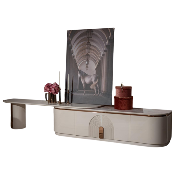 Comodă TV Luxe Life Aura 52.5 x 300 x 25 / LPAL photo 1
