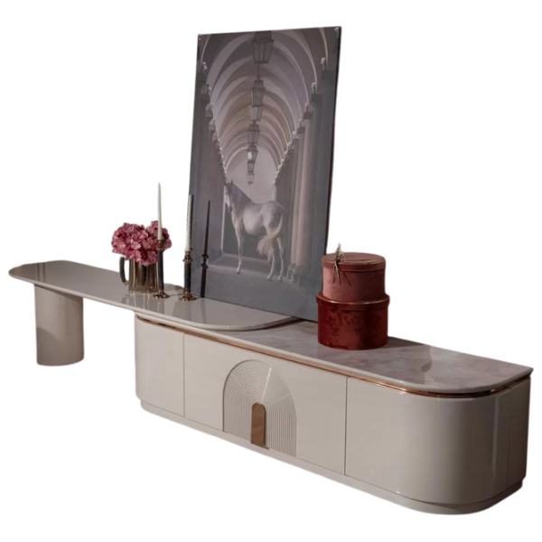 Comodă TV Luxe Life Aura 52.5 x 300 x 25 / LPAL photo 2