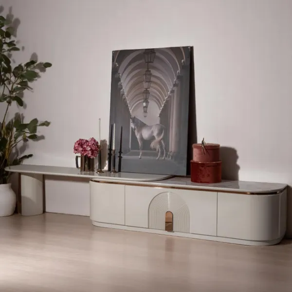 Comodă TV Luxe Life Aura 52.5 x 300 x 25 / LPAL photo 5