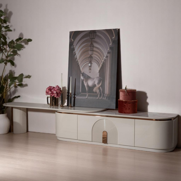 Comodă TV Luxe Life Aura 52.5 x 300 x 25 / LPAL photo 5