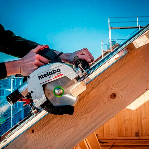 Дисковая пила Metabo KS18 LTX 66 BL 165 мм / Тёмно-зелёный photo 4