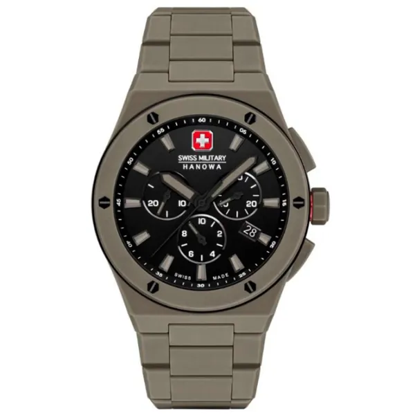 Ceas de mână pentru bărbați Swiss Military Hanowa SMWGI0002285 Cuarț / 43 mm photo 1 Ceas de mână pentru bărbați Swiss Military Hanowa SMWGI0002285 Cuarț / 43 mm photo 1