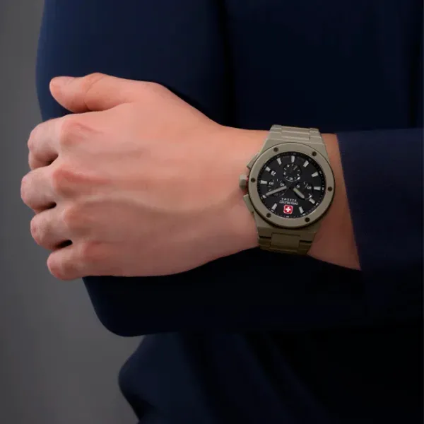 Ceas de mână pentru bărbați Swiss Military Hanowa SMWGI0002285 Cuarț / 43 mm photo 5 Ceas de mână pentru bărbați Swiss Military Hanowa SMWGI0002285 Cuarț / 43 mm photo 5