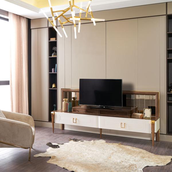 Тумба под телевизор Luxe Life Paris 96 x 216 x 49см / МДФ photo 2 Тумба под телевизор Luxe Life Paris 96 x 216 x 49см / МДФ photo 2