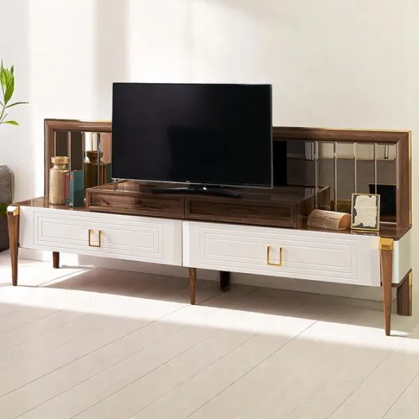 Тумба под телевизор Luxe Life Paris 96 x 216 x 49см / МДФ photo 3 Тумба под телевизор Luxe Life Paris 96 x 216 x 49см / МДФ photo 3