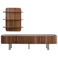 Comodă TV Seskalar Browni 59 x 232 x 47 / PAL