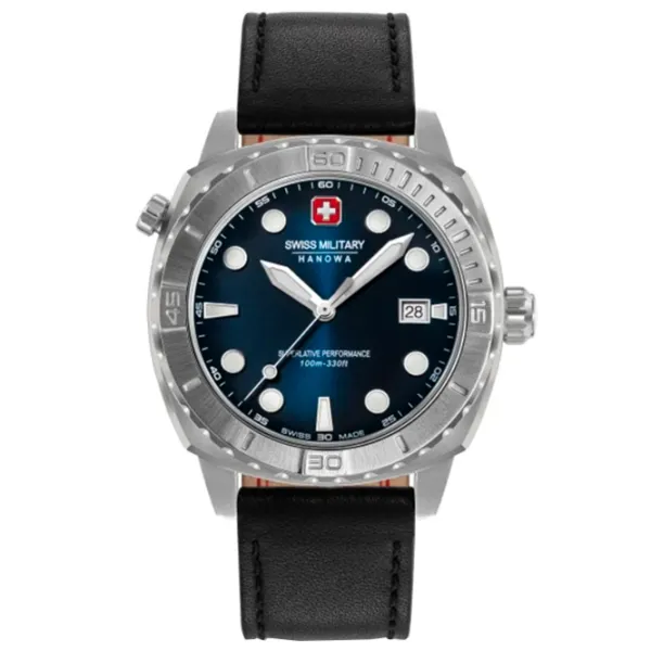 Ceas de mână pentru bărbați Swiss Military Hanowa SMWGH0004001-SET Cuarț / 43 mm photo 1 Ceas de mână pentru bărbați Swiss Military Hanowa SMWGH0004001-SET Cuarț / 43 mm photo 1
