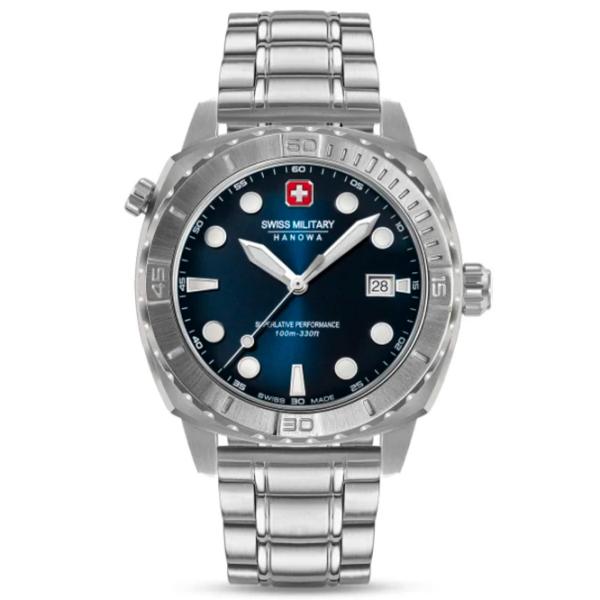 Ceas de mână pentru bărbați Swiss Military Hanowa SMWGH0004001-SET Cuarț / 43 mm photo 2 Ceas de mână pentru bărbați Swiss Military Hanowa SMWGH0004001-SET Cuarț / 43 mm photo 2