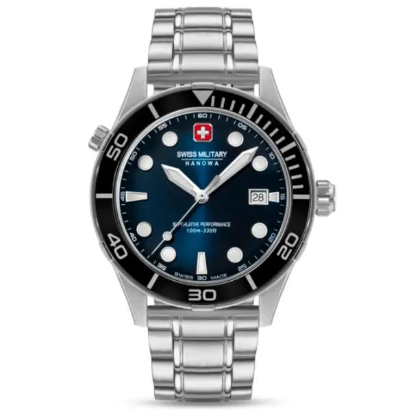 Ceas de mână pentru bărbați Swiss Military Hanowa SMWGH0004001-SET Cuarț / 43 mm photo 3 Ceas de mână pentru bărbați Swiss Military Hanowa SMWGH0004001-SET Cuarț / 43 mm photo 3