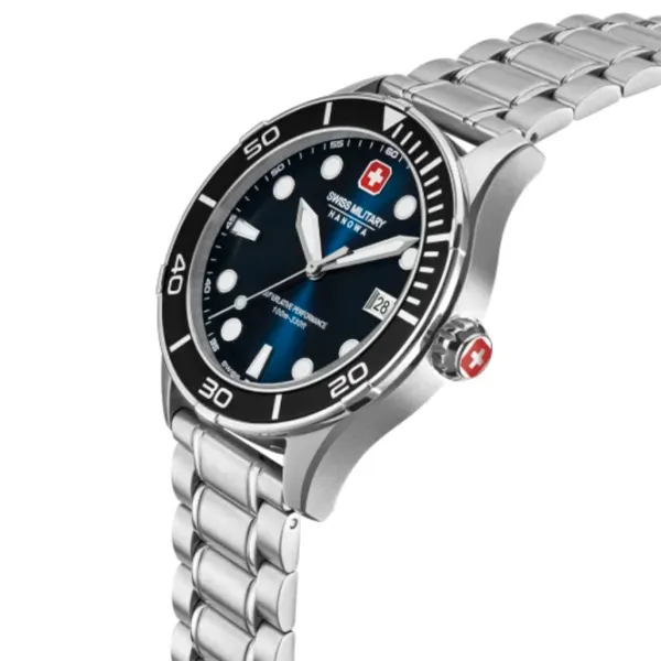 Ceas de mână pentru bărbați Swiss Military Hanowa SMWGH0004001-SET Cuarț / 43 mm photo 5 Ceas de mână pentru bărbați Swiss Military Hanowa SMWGH0004001-SET Cuarț / 43 mm photo 5