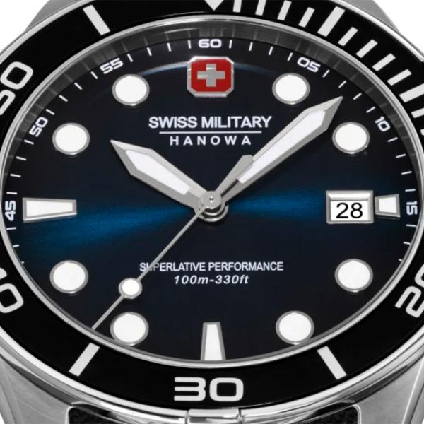 Ceas de mână pentru bărbați Swiss Military Hanowa SMWGH0004001-SET Cuarț / 43 mm photo 6 Ceas de mână pentru bărbați Swiss Military Hanowa SMWGH0004001-SET Cuarț / 43 mm photo 6