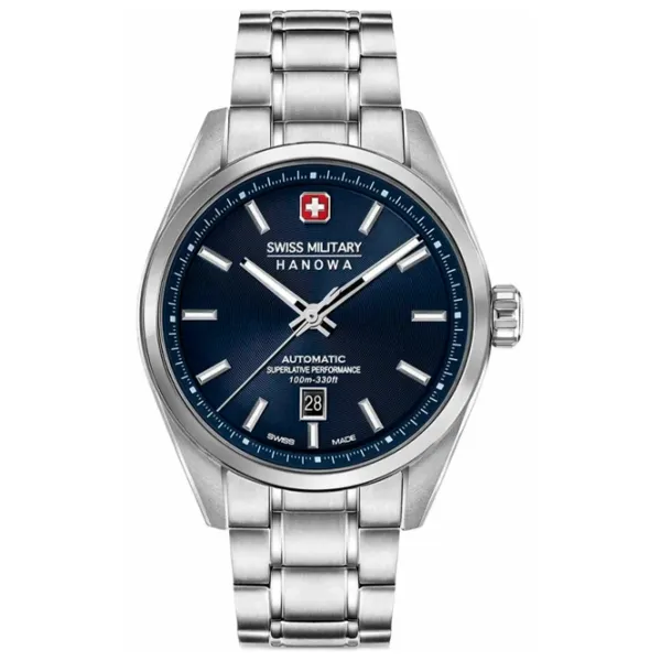 Ceas de mână pentru bărbați Swiss Military Hanowa SMWGL0006202 Mecanic / 41 mm photo 1 Ceas de mână pentru bărbați Swiss Military Hanowa SMWGL0006202 Mecanic / 41 mm photo 1