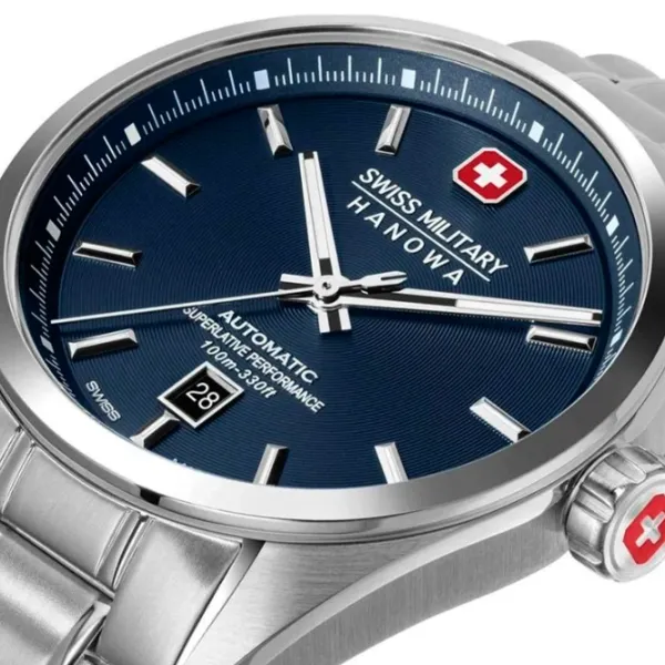 Ceas de mână pentru bărbați Swiss Military Hanowa SMWGL0006202 Mecanic / 41 mm photo 3 Ceas de mână pentru bărbați Swiss Military Hanowa SMWGL0006202 Mecanic / 41 mm photo 3