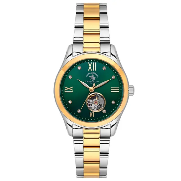 Ceas de mână pentru femei Santa Barbara Polo & Racquet Club SB.1.10632-4 Mecanic / 32 mm photo 1