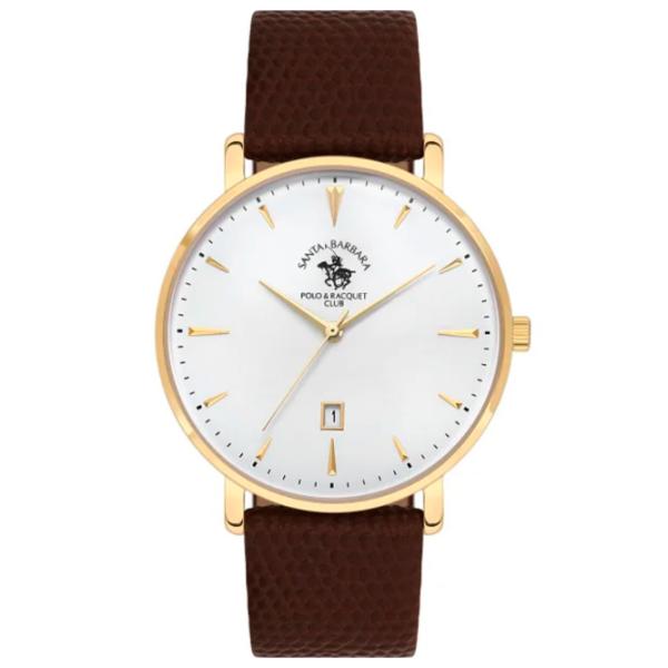 Ceas de mână pentru bărbați Santa Barbara Polo & Racquet Club SB.8.10009-5 Cuarț / 40 mm photo 3