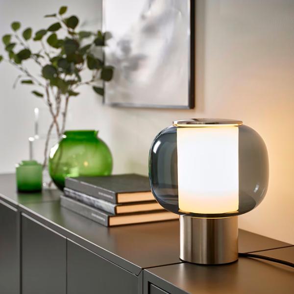 Нaстольная лампа Ikea Hogvind Nichel photo 6