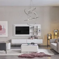 Тумба под телевизор Seskalar Arke 57 x 225 x 48см / ЛДСП photo 3