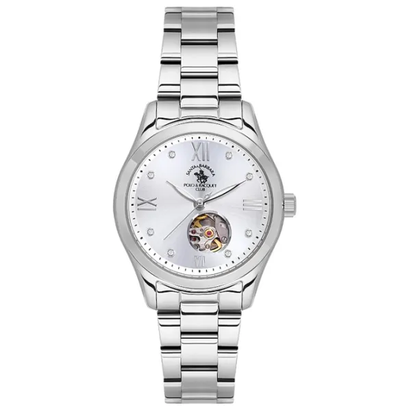 Ceas de mână pentru femei Santa Barbara Polo & Racquet Club SB.1.10632-1 Mecanic / 32 mm photo 1