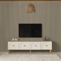 Тумба под телевизор Ikea Hazel 56 x 200 x 46.5см / ДСП photo 2