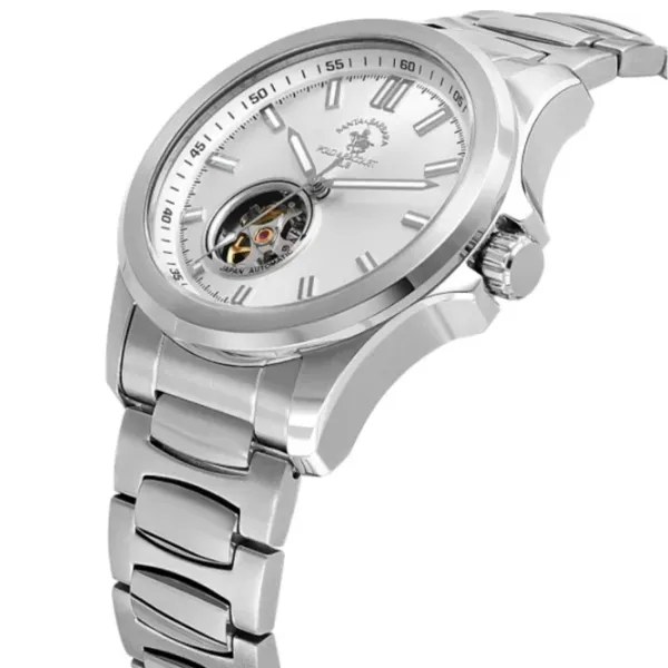 Ceas de mână pentru bărbați Santa Barbara Polo & Racquet Club SB.1.10629-1 Mecanic / 42 mm photo 3