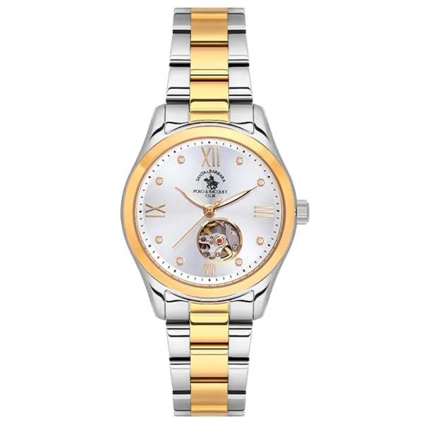 Ceas de mână pentru femei Santa Barbara Polo & Racquet Club SB.1.10632-3 Mecanic / 32 mm photo 1