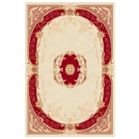 Ковер Covoare Ungheni Premium Beige Red / Шерсть