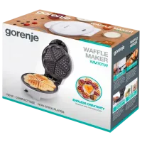 Вафельница Gorenje WM701W 700 Вт / Белый photo 6