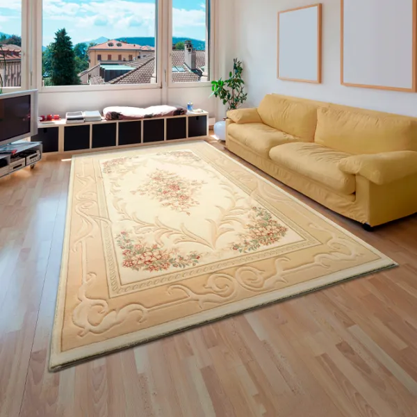 Ковер Covoare Ungheni Premium Светло-коричневый / Шерсть photo 4