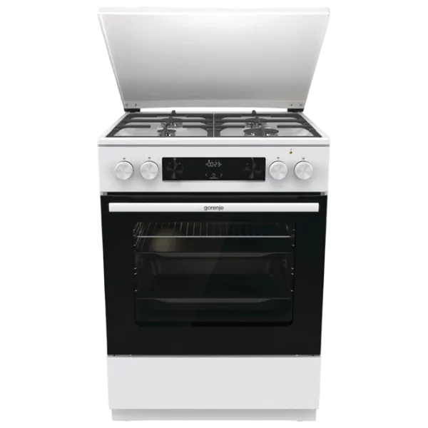 Aragaz Gorenje GK6C5WF Combinată/ White/ Black photo 1