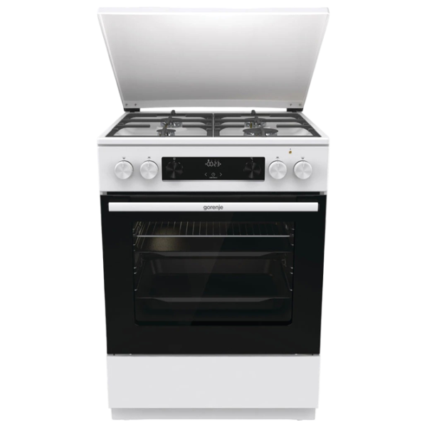 Aragaz Gorenje GK6C5WF Combinată/ White/ Black photo 1