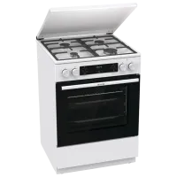 Aragaz Gorenje GK6C5WF Combinată/ White/ Black photo 2