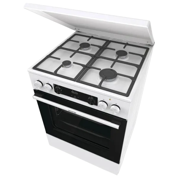 Aragaz Gorenje GK6C5WF Combinată/ White/ Black photo 3