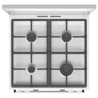Aragaz Gorenje GK6C5WF Combinată/ White/ Black photo 4