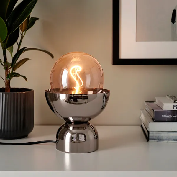 Нaстольная лампа Ikea Ackja/Molnart Хром photo 4