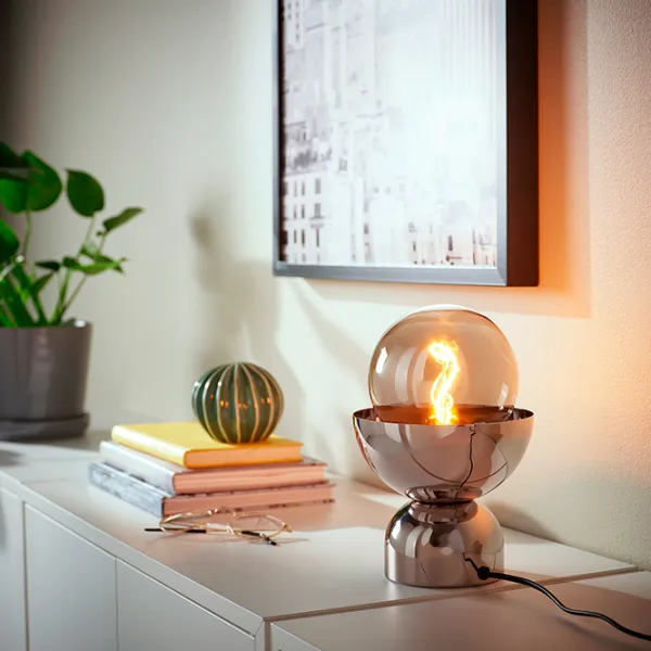 Нaстольная лампа Ikea Ackja/Molnart Хром photo 5