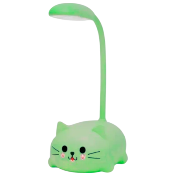 Настольная лампа ShopShop Cat Зеленый photo 1