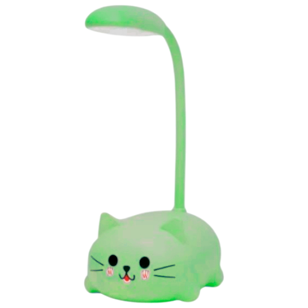 Настольная лампа ShopShop Cat Зеленый photo 1
