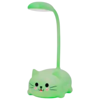 Настольная лампа ShopShop Cat Зеленый