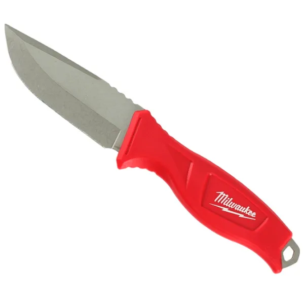 Нож Milwaukee 4932464828 кемпинговый / нержавеющая сталь photo 1 Нож Milwaukee 4932464828 кемпинговый / нержавеющая сталь photo 1