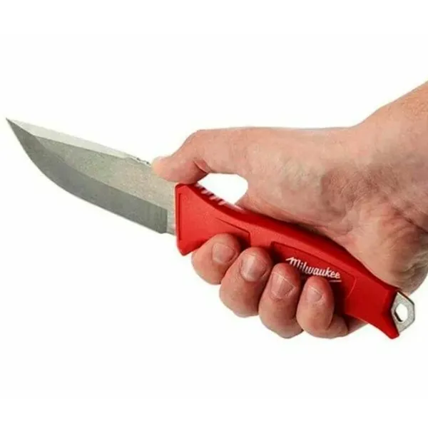 Нож Milwaukee 4932464828 кемпинговый / нержавеющая сталь photo 2 Нож Milwaukee 4932464828 кемпинговый / нержавеющая сталь photo 2