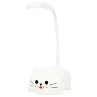 Настольная лампа ShopShop Cat Белый