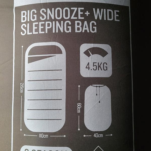 Спальный мешок Trakker Big Snooze+ Wide Sleeping Bag Ripstop / Зеленый Серый photo 4