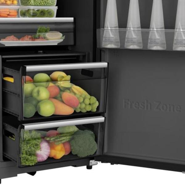 Frigider Hisense RL5K370GSFC fără congelator 372 l / 185.6 cm / Black photo 12
