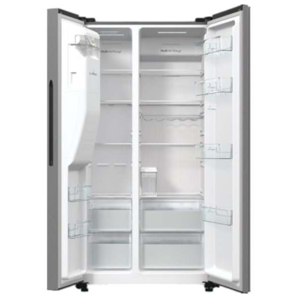 Frigider Hisense RS5P535NTCE Side by Side 566 l / 178.6 cm / Silver photo 4